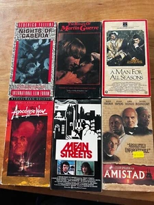 VHS LOT of 6 - Picture 1 of 2
