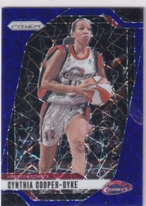 2024 WNBA Prizm Panini Basketball No. 21 Cynthia Cooper-Dyke Blue Laser Prizm - Bild 1 von 2