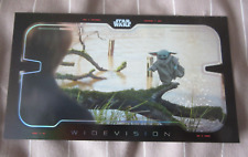 Topps Star Wars 2023 Flagship, Grogu, Short Print, Widevision Card, DW-10, Yoda