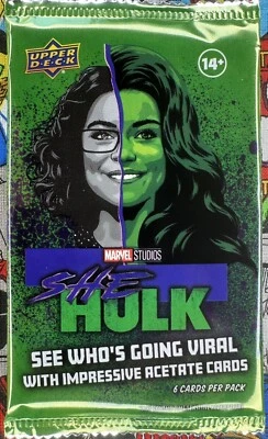 (1) 2024 She-Hulk Sealed Hobby Pack - Image 1 of 2