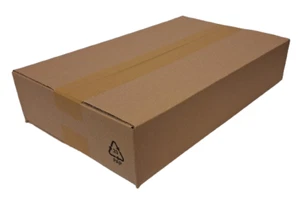Faltkarton 355x220x70mm Versandkarton braun Faltschachtel Kartonagen - Bild 1 von 1
