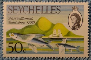 Seychelles 272-275 First Settlement on St. Anne 1970 - Picture 1 of 4