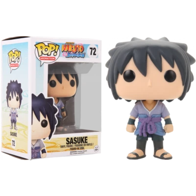 Naruto Shippuden - Sasuke Pop! ВИНИЛОВАЯ ФИГУРКА + ПОП ПРОТЕКТОР - Изображение 1 из 3