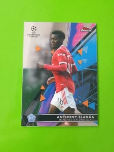 2021-22 Topps Finest UCL #2 Anthony Elanga RC Rookie Manchester United - Bild 1 von 2