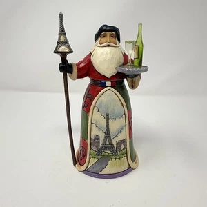 Jim Shore French Santa Figurine Heartwood Creek Collection 7.25" High Christmas - Picture 1 of 8