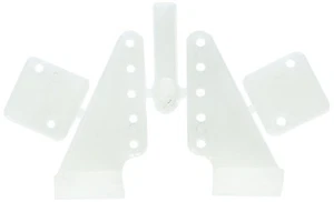 Du-Bro 716 Super Strength T-Style Control Horn (2-Pack) 1 3/4" Long - Picture 1 of 2
