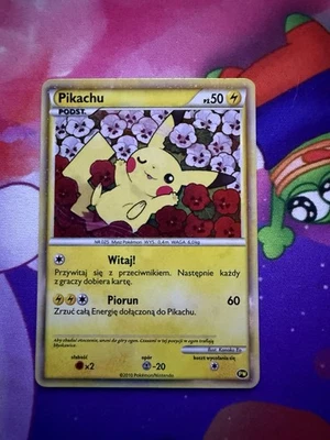 2010 Pikachu World Polish Pikachu Basic/Promo #PW - Image 1 of 4