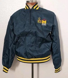 Holloway Michigan State Marching Band 1998 Rose Bowl Nylon Pullover Cotton Med - Picture 1 of 15