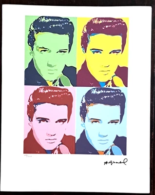Andy Warhol - 50x40cm - Limitierte Auflage Nr.47/200 - Bild 1 von 4