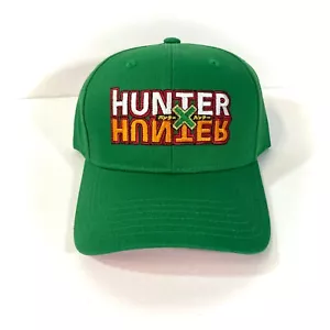new HUNTER x HUNTER HAT green structured curved bill anime manga ADULT men/women - Picture 1 of 5