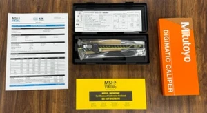 Mitutoyo 500-196-30-CAL-A2LA, NIST traceable, ISO 17025 Accredited - Picture 1 of 4