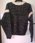 Ann Klein Knitwear Sweater Black Size L