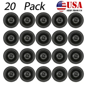 Qty (20) Rubber Grease Plug DEXTER EZ Lube Trailer Camper RV Axle Hub Dust Cap - Picture 1 of 6