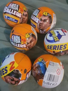 ZURU NBA BALLERS SERIES 2 x6 BULK LOT STILL SEALED AUTHENTIC - Picture 1 of 4