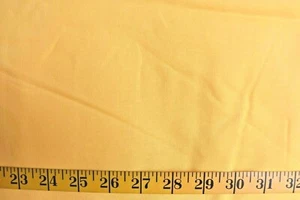 DANDELION YELLOW 100% COTTON BROADCLOTH FABRIC 35X43 INCHES - Picture 1 of 2