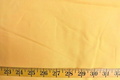 DANDELION YELLOW 100% COTTON BROADCLOTH  FABRIC  35X43 INCHES - Image 1 of 2