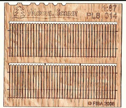 MODEL SCENE STACCIONATA IN LEGNO SCALA 1/87 H0 PL8 014 - Immagine 1 di 1