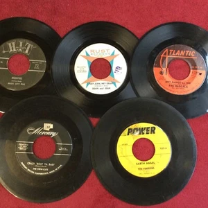 5x 45rpm Records Rock And Pop Collection - See Full Description - Picture 1 of 12