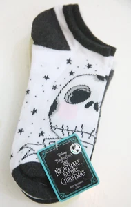 New Disney Nightmare Before Christmas Movie No Show Socks 5 pairs Size 4-10 JJ32 - Picture 1 of 6