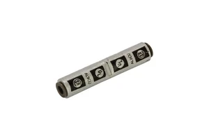 Empalme de compresión de aluminio NSI ASC6T, 6 AWG, AL/CU - Imagen 1 de 1