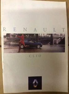 Renault Clio Prospekt - Anfang 90er Jahre - Bild 1 von 1