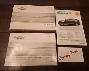 11 2011 Chevy Equinox Owners Manual OEM GUIDE BOOKS SET - Picture 1 of 4