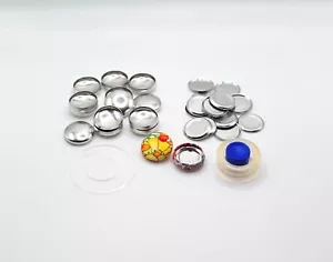 19mm (3/4 Inch) (Size 30 US)Self Cover Buttons, AU Seller ~ Jackobindi Range - Picture 1 of 6