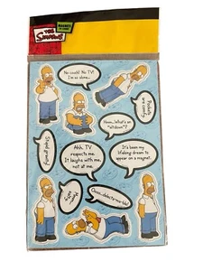 SIMPSONS SET 14 MAGNETI TV animato frigorifero cartone animato Fox 2007 HOMER NUOVO - Foto 1 di 11