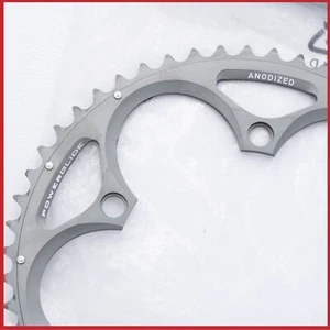 PLATO TRUVATIV SRAM POWERGLIDE 53t 130 10 VELOCIDADES VINTAGE CARRERAS DE CARRETERA ANTIGUO NUEVO DE STOCK - Imagen 1 de 6