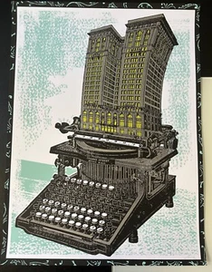 ANDREW BIRD at College St. Music Gall Poster, signiert von Nate Duval - Bild 1 von 1