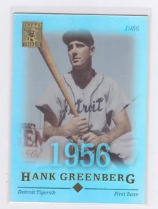 2004 Topps Tribute Hall of Fame - Hank Greenberg #26 - Picture 1 of 1