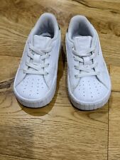 Puma Toddler Cali Star  Size UK 7 White baby Boy toddler shoes 0-4 y