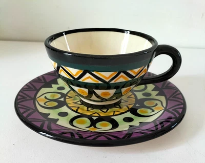 Tasse et soucoupe Saint Jean de Bretagne vintages - Photo 1/4