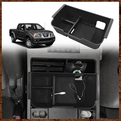 Center Console Organizer Tray for 2005-2021 Nissan Frontier Interior Accessories Foto 1 de 4