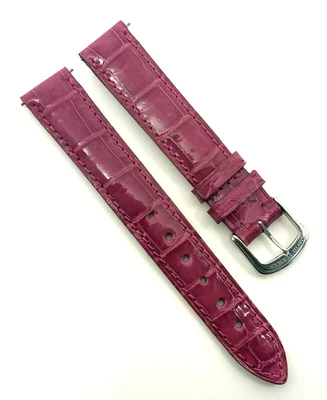 David Yurman 15mm x 14mm Pink Alligator Watch Strap Band New Authentic OEM - Image 1 of 4