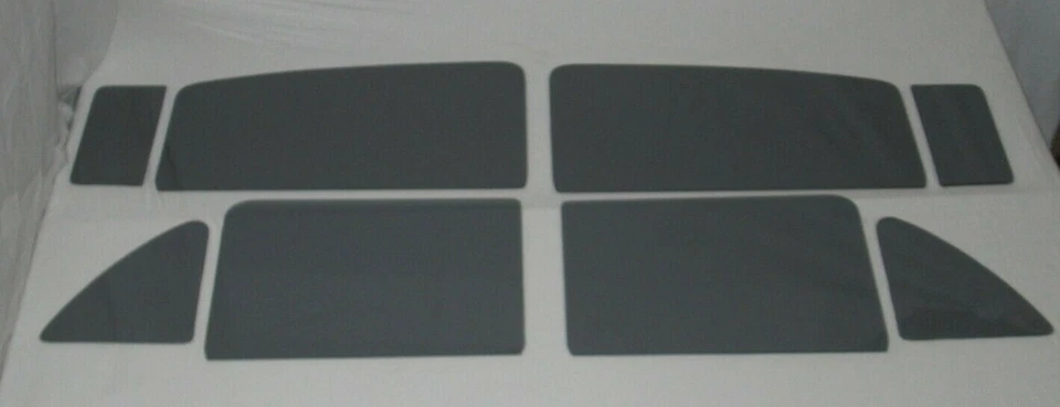 Chevy Styleline 1949 1950 1951 1952 sedán de 4 puertas puertas de ventilación de vidrio gris estacionario Foto 1 de 1