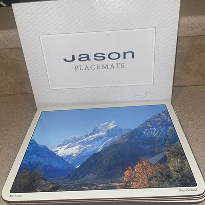 Jason Cork Back Placemats Scenic Highlights New Zealand Excellent - Image 1 of 4