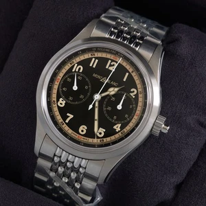 MONTBLANC Herrenuhr Automatik 125582 Heritage Monopusher - Bild 1 von 2