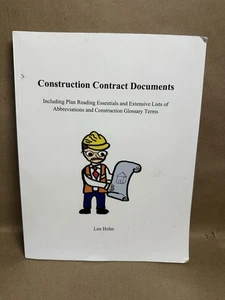 Construction Contract Documents: Including Plan Reading Essentials & glossary - Foto 1 di 6