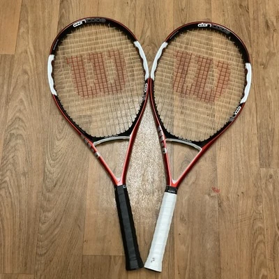 Wilson Ncode N5 Oversize Tennisschläger 4 1/2 Griff 110 qm mit Koffertasche - Bild 1 von 4