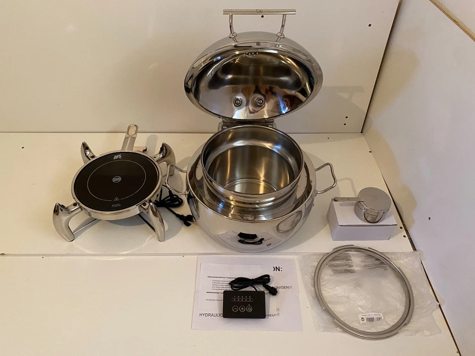 APS Soup Bowl “Globe”– Professional Stainless Steel Soup Station, New,Never Used - Image 1 of 4