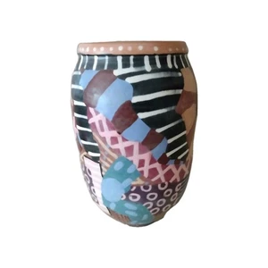 George Pearlman Pottery Maine Artist Potter Vintage 1986 Vase 8.5"  - Picture 1 of 20