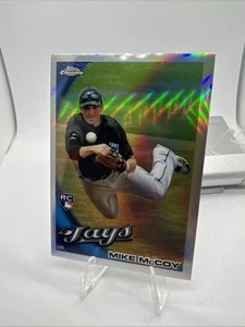 2010 Topps Chrome Refractor#206 Mike McCoy RC Rookie Toronto Blue Jays. J - Picture 1 of 4