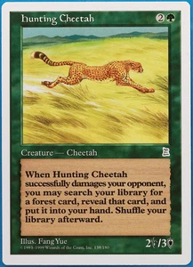 Hunting Cheetah Portal Three Kingdoms NM Green Uncommon CARD (499205) ABUGames - Picture 1 of 2