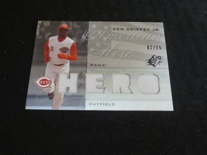 2008 SPX American Hero #98 Ken Griffey Jr Game Jersey 2/25 - Picture 1 of 2