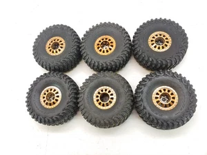 6x Losi Lasernut U4 4wd Rock Racer 2.2 XL BFGoodrich Tires 12mm Hex Wheels Used - Picture 1 of 7