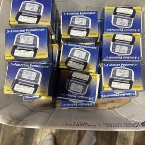 Pedometro cinque funzioni una scatola da 21 pedometri tutto nuovo inbox - Foto 1 di 3