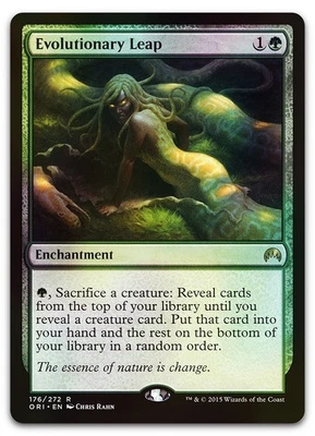 Evolutionary Leap #176 (Foil) (NM) Magic Origins ORI Magic MTG - Image 1 of 2