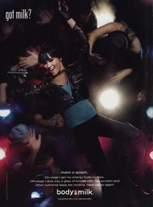 Got Milk 2010: anuncio impreso vintage de Demi Lovato - Imagen 1 de 1