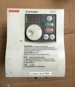 1PC Mitsubishi Used FR-S540E-0.75K-CHT In Good Condition - Picture 1 of 2